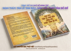 NGHI THỨC TÁN LỄ TAM BẢO, SÁM HỐI, PHÁT TÂM BỒ ĐỀ (Ấn tống)
