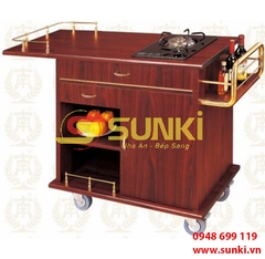 Xe đẩy phục vụ 1 bếp C-19B
