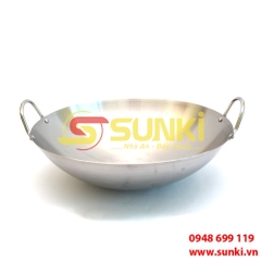 Chảo inox hai tay phi 50