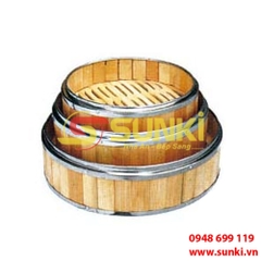 Xửng tre viền inox phi 26