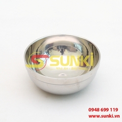 Bát inox 2 lớp phi 15