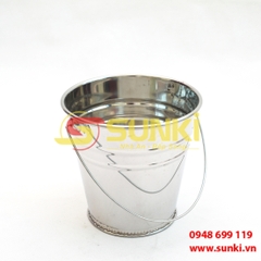 Xô đá inox 201 phi 18