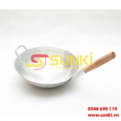 Chảo nhôm có tay cầm phi 35