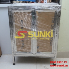 Tủ ca inox KT 600x250x800mm