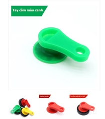 Tay Cầm Nhựa Gắn Mút Dưỡng Tròn 3 inch