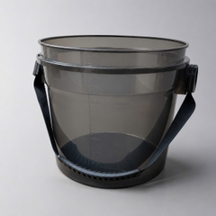Xô Rửa Xe Trong Màu Khói 15 L Có Quai Sách