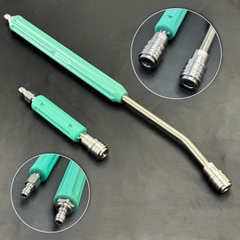 Thanh Nối Dài Súng Cao Áp 20CM & 50CM - Đầu Inox Tự Gài