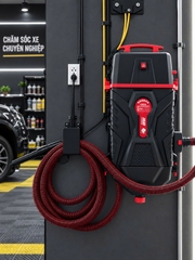 Máy Hút Bụi - Hút Nước  Tự Vệ Sinh Motor Treo Tường 2100W - Dây Dài 10m