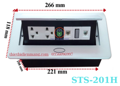  Ổ cắm âm bàn Sinoamigo STS-201H chính hãng