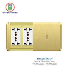 Bộ 4 Ổ Cắm Đa Năng HM-AST205-ĐV – Chất, An Toàn, Hiện Đại