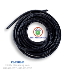 Dây Xoắn Ruột Vịt Phi 8 Màu Đen