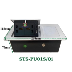 Hộp Điện Âm Bàn Sinoamigo STS-PU01S/Qi Đa Năng