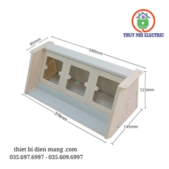 Máng hộp điện âm bàn 1 hướng XRD-1702