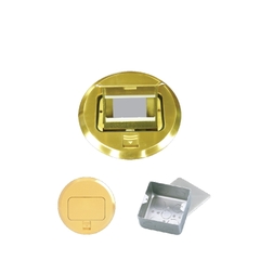 Ổ cắm âm sàn hình tròn MPE FCY-60