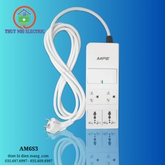 Ổ cắm điện dây dài 3m AM6S3