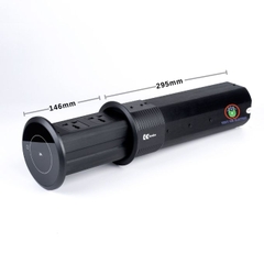 Ổ Điện Âm Bàn Đảo Bếp Tenko TK-HX9 Màu Đen