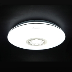 Đèn ốp trần đổi màu họa tiết hoa mẫu đơn 24W Kosoom OP-KS-TD-24-DM