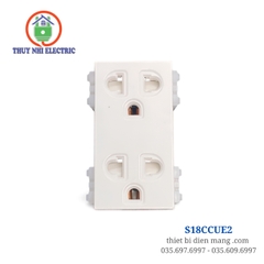 S18CCUE2: Ổ Cắm 3 Chấu Sino Vanlock