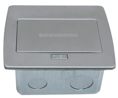 Ô cắm âm sàn SINO AMIGO SPU-5S ( MÀU BẠC )