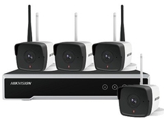 Bộ KIT 4 Camera WIFI Không Dây Full HD Ngoài Trời Của Hikvision