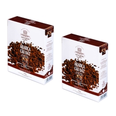 CÀ PHÊ PHA PHIN ARABICA CẦU ĐẤT (2 HỘP x 500G)