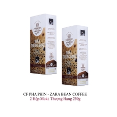 CÀ PHÊ PHA PHIN MOKA THƯỢNG HẠNG (2 HỘP x 250G)