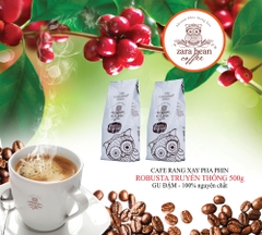 CÀ PHÊ PHA PHIN ROBUSTA TRUYỀN THỐNG (2 TÚI x 500G)