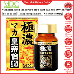 VIÊN NÉN MACA EMPEROR’S SIÊU ĐẬM ĐẶC HỘP 80 VIÊN - 4933094020752