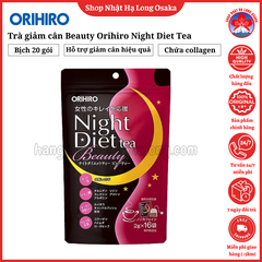 TRÀ GIẢM CÂN BEAUTY ORIHIRO NIGHT DIET TEA (16 GÓI x 2G) - 4571157259031