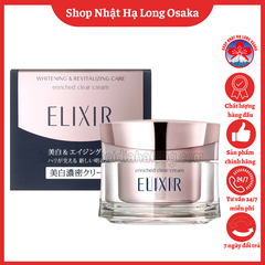 KEM DƯỠNG DA CAO CẤP ELIXIR WHITENING & REVITALZING CARE ENRICHED CLEAR CREAM 45G - 4901872088195