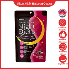 TRÀ GIẢM CÂN BEAUTY ORIHIRO NIGHT DIET TEA (16 GÓI x 2G) - 4571157259031