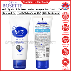 GEL TẨY DA CHẾT ROSETTE GOMMAGE CLEAR PEEL 120G - 4901696542248