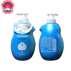 Sữa Tắm Kracie Naive Doremon Pump Body 530ml Nhật Bản Cho Da Nhạy Cảm - 4901417162472