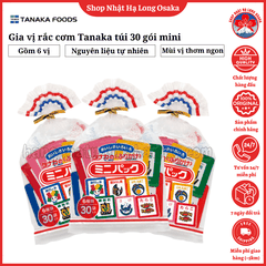 GIA VỊ RẮC CƠM TANAKA GÓI MINI TÚI 30 GÓI - 4904561031366