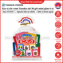 GIA VỊ RẮC CƠM TANAKA GÓI MINI TÚI 30 GÓI - 4904561031366