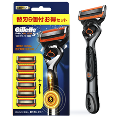 DAO CẠO RÂU ĐIỆN 5 LƯỠI BÓNG XOAY LINH HOẠT GILLETTE PROGLIDE 5+1 (CHẠY PIN) - 4987176032393