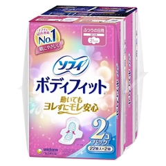 BĂNG VỆ SINH NGÀY UNICHARM CÓ CÁNH BỊCH 22 MIẾNG - 4903111382576