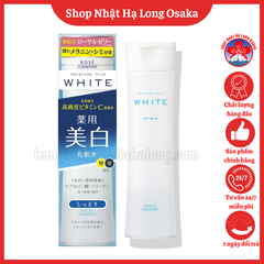 LOTION DƯỠNG TRẮNG CẤP ẨM KOSE MOISTURE MILD WHITE LOTION-M CHAI 180ML - 4971710381474