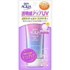 KEM CHỐNG NẮNG SKIN AQUA TONE UP UV ESSENCE HƯƠNG HOA OẢI HƯƠNG 80G - 4987241157754