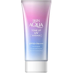 KEM CHỐNG NẮNG SKIN AQUA TONE UP UV ESSENCE HƯƠNG HOA OẢI HƯƠNG 80G - 4987241157754