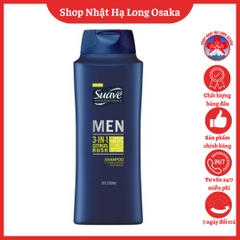 SỮA TẮM GỘI NAM SUAVE MEN 3-IN-1 - 079400062963