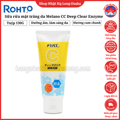 SỮA RỬA MẶT MELANO CC DEEP CLEAR ENZYME 130G - 4987241173242