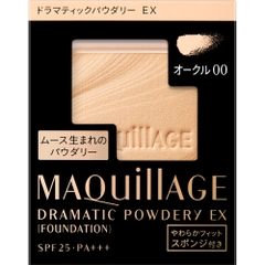 LÕI PHẤN PHỦ MAQUILLAGE DRAMATIC POWDERY EX (FOUNDATION) MÀU SON ĐẤT 00 SPF25 PA+++ 9.3G - 4909978103675