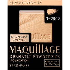 LÕI PHẤN PHỦ MAQUILLAGE DRAMATIC POWDERY EX (FOUNDATION) MÀU SON ĐẤT 10 SPF25 PA+++ 9.3G - 4909978103699