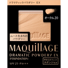 LÕI PHẤN PHỦ MAQUILLAGE DRAMATIC POWDERY EX (FOUNDATION) MÀU SON ĐẤT 20 SPF25 PA+++ 9.3G - 4909978103743