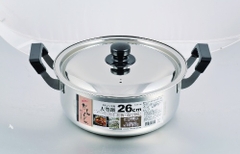 NỒI INOX PEARL KINZOKU NEW KHÔNG GỈ 26CM - 4549308517941