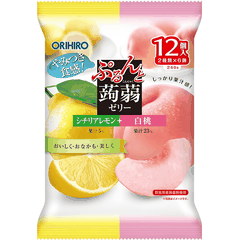 THẠCH ORIHIRO VỊ CHANH SICILY & ĐÀO TRẮNG GÓI 240G - 4571157252216