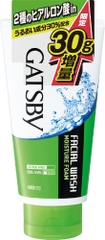 SỮA RỬA MẶT DƯỠNG ẨM GATSBY FACIAL WASH MOISTURE FOAM CHO NAM - 4902806498264