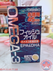 DẦU CÁ OMEGA 3 ORIHIRO 180 VIÊN - 4971493105779