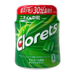 KẸO CAO SU CLORETS HƯƠNG BẠC HÀ TỰ NHIÊN 140G - 4547894155004